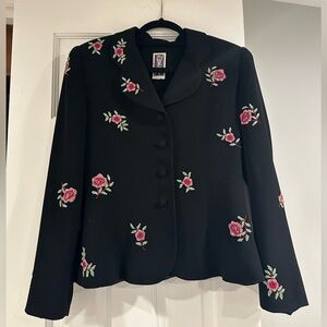 Vintage Zelda Fitted Beaded Blazer